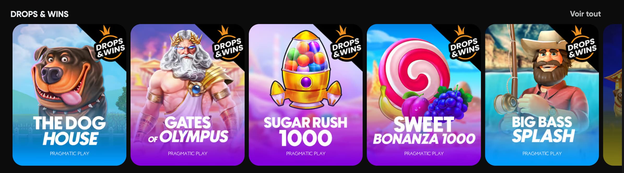 Altri giochi al casinò Golden Panda